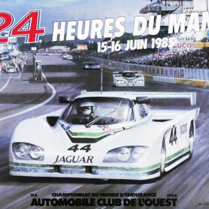 1985 Le Mans 24 hours poster