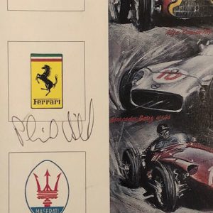 1991 Monterey Historics multi-signed program - Fangio & Hill