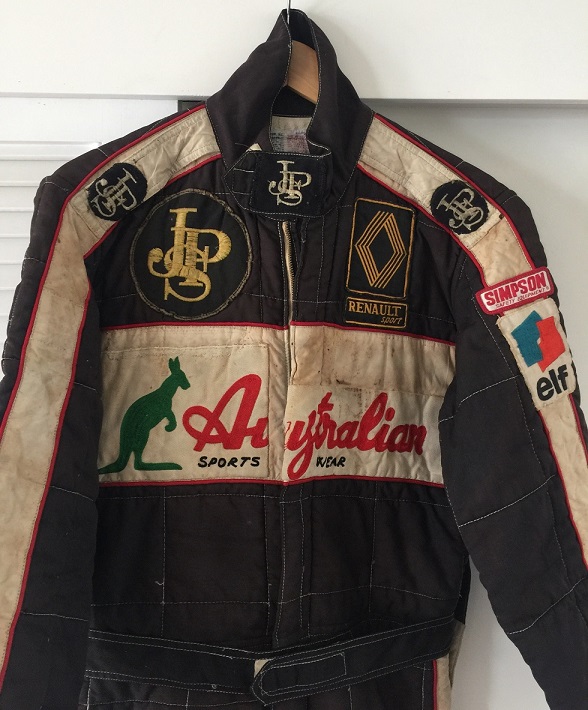 1983 Elio de Angelis Team Lotus race suit