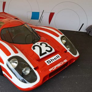 2018 Le Mans Museum '70th Anniversary of Porsche' 917 poster