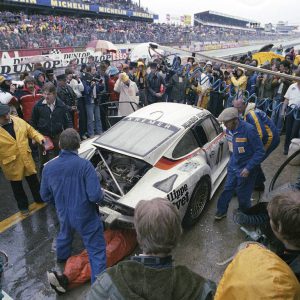 1979 Porsche factory poster 24 Hours Le Mans