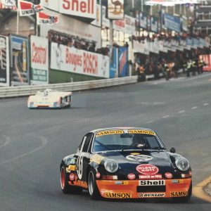 1973 Porsche Factory Porsche Cup poster