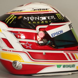 2018 Lewis Hamilton Mercedes official Bell signed replica helmet