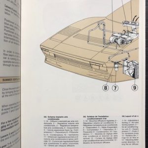 1985 Ferrari 288 GTO owner's manual