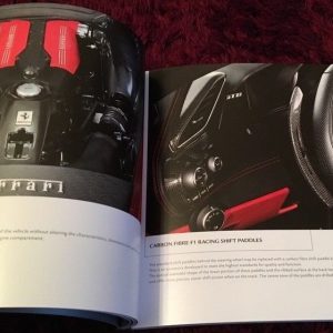 2018-9 Ferrari Genuine Accessories soft cover booklet