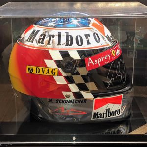 1998 Ferrari Michael Schumacher Official Bell replica helmet signed