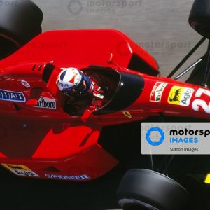 Alain Prost (FRA) Ferrari 643.
Formula One World Championship, Rd12, Italian Grand Prix, Monza, Italy, 8 September 1991.