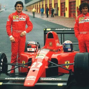 1991 Ferrari 643 rear wing ex- Alain Prost