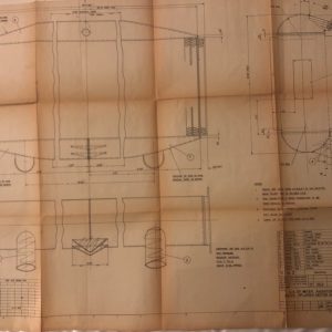 1969 Mclaren Racing radiator blueprint