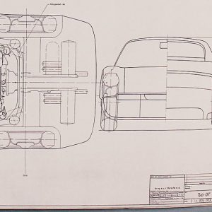 1963 Porsche 904 GTS Carrera blueprint