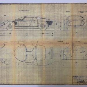 1968 Alfa Romeo Tipo 33 Stradale blueprint