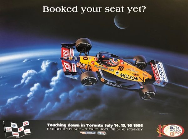 1995 Molson Indy event poster