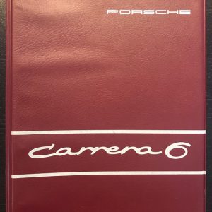 1966 Porsche 906 'Carrera 6' factory owner's manual
