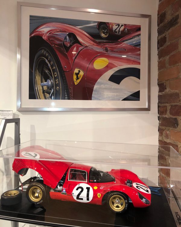 Collector Studio - Fine Automotive Memorabilia - 1/8 1967 Ferrari 330 P4 Le  Mans