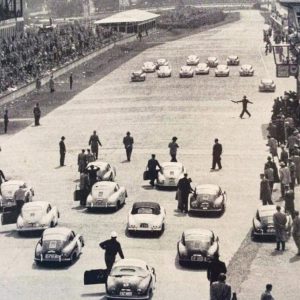 1954 Porsche Drei Deutsche Meisterschaften poster