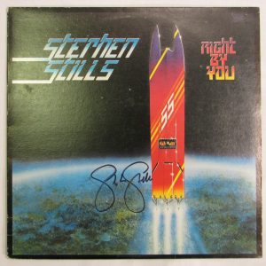 1984 Stephen Stills Right By You signed album
