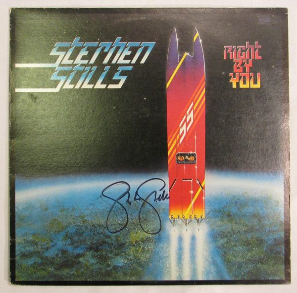 1984 Stephen Stills Right By You signed album