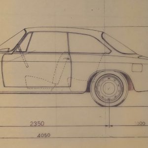 1965 Alfa Romeo Giulia Sprint GTA blueprint