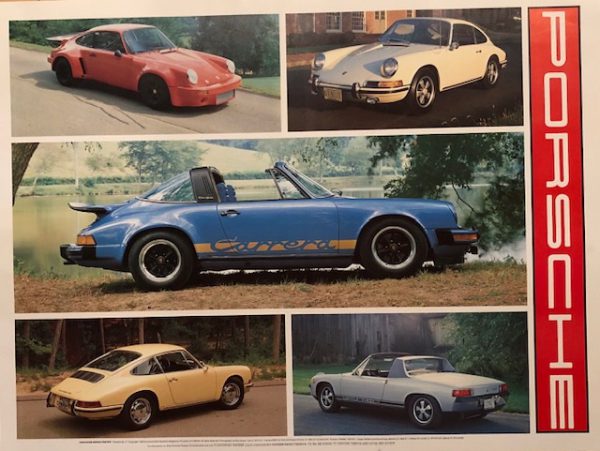 1985 Porsche Automobile Quarterly poster