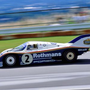 1983 Porsche Factory 1000km Fuji poster