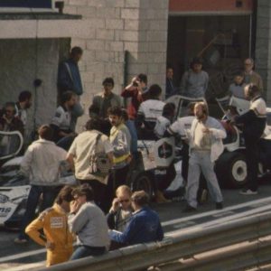 1983 Porsche Factory poster 1000KM of Spa