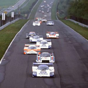 1983 Porsche Factory 1000km Nurburgring poster
