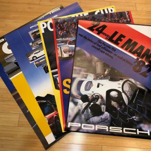 1982 Porsche Factory Le Mans poster