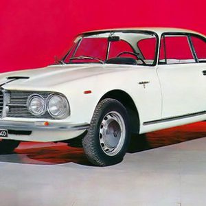 1961 Alfa Romeo 2600 Coupe blueprint