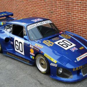 1982 Porsche Factory Le Mans Group 5 poster