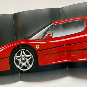 1995 Ferrari F50 factory brochure book