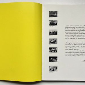 1995 Ferrari F50 factory brochure book
