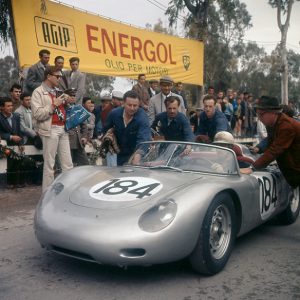 1960 Porsche Targa Florio / Aintree 200 celebration poster