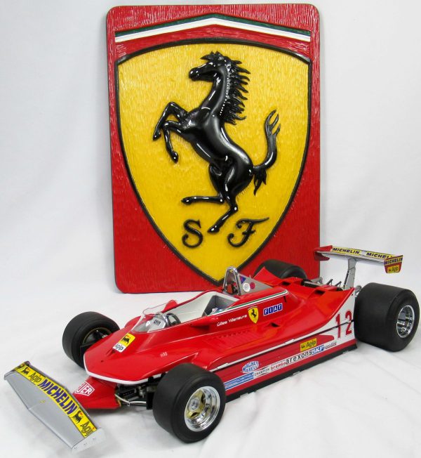 1/8 1979 Ferrari 312 T4 - ex Gilles Villeneuve