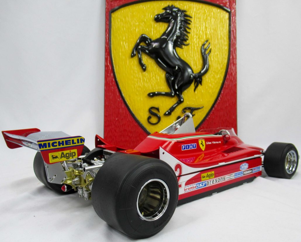 Minichamps 1:43 J. Scheckter Ferrari 312 T4 champion de Formule 1 1979