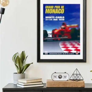 1998-Monaco-framed-unsigned