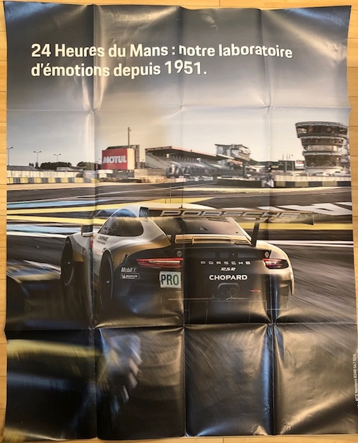2019 Porsche Le Mans 24 hours poster