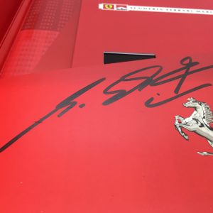2001 Ferrari F2001 press kit - signed by Schumacher