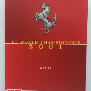 2001 Ferrari F2001 media kit - signed