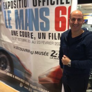 2019 'Le Mans '66' movie - huge museum poster