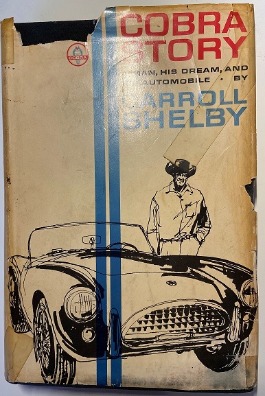 1965 The Cobra Story book – first edition signed by Carroll