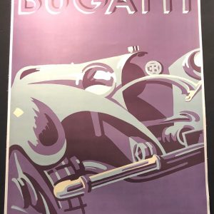 1932 Bugatti poster