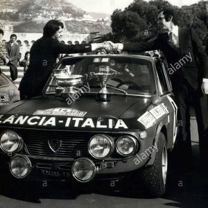 1972 ‘Trionfo Lancia’ 41st Rallye di Montecarlo poster