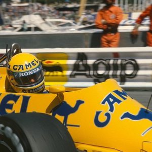 1987 Ayrton Senna FIA license - signed