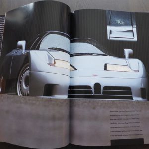 1992 Bugatti EB110 deluxe brochure