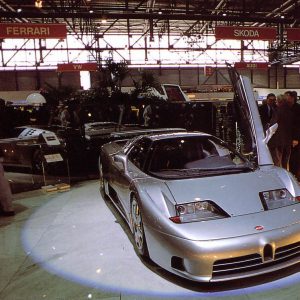 1992 Bugatti Geneva Auto Show press kit