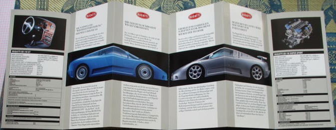 1993 Bugatti folder