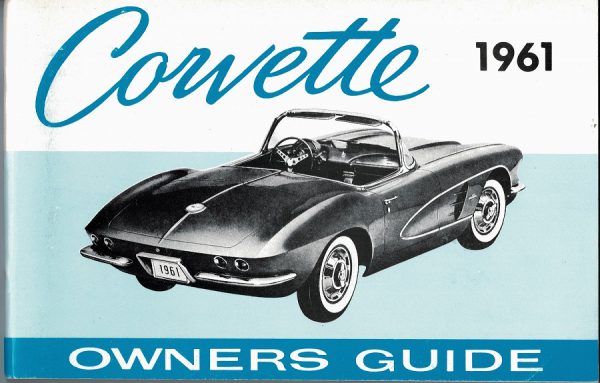 1961 Chevrolet Corvette Owners Manual