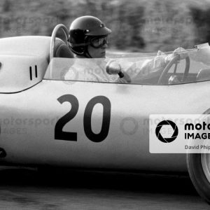 Dan Gurney (USA) Porsche 718 finished sixth.
Belgian Grand Prix, Spa-Francorchamps, 18 June 1961.