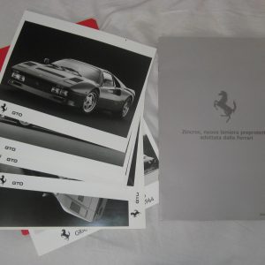 1984 Ferrari 288 GTO factory press kit