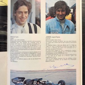 1976 Monaco GP program signed by Lauda